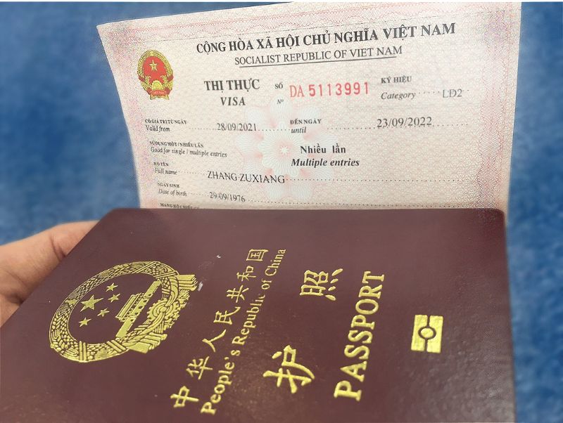 khi kết quả visa được xét duyệt, bạn có thể đến Trung tâm dịch vụ visa Trung Quốc để nhận visa
