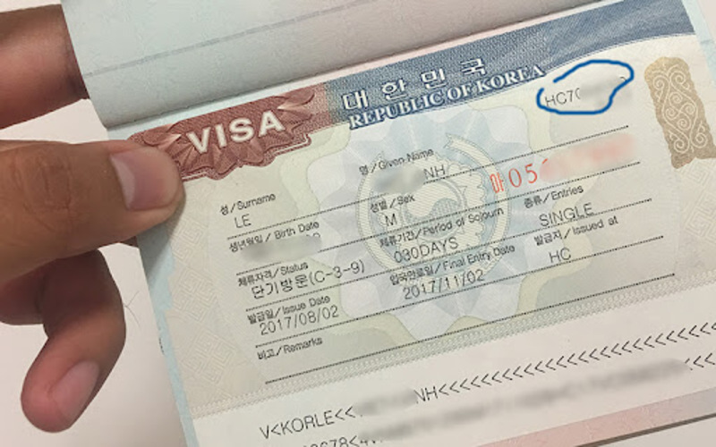 Điều kiện về visa