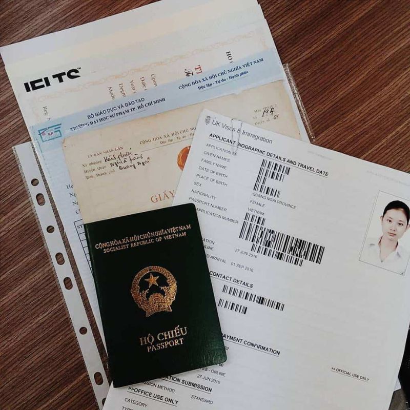 Hồ sơ visa du lịch Trung Quốc