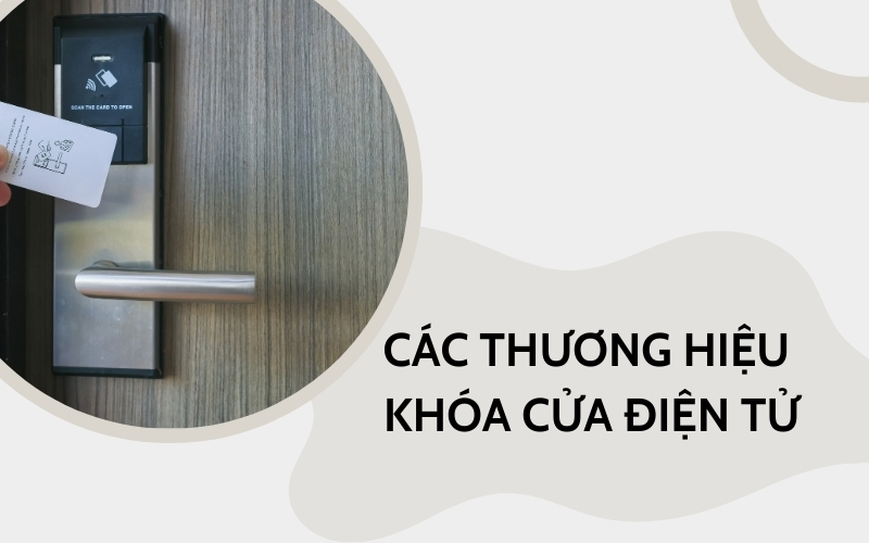 thương hiệu khóa cửa điện tử