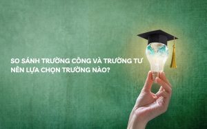 so sánh trường công và trường tư