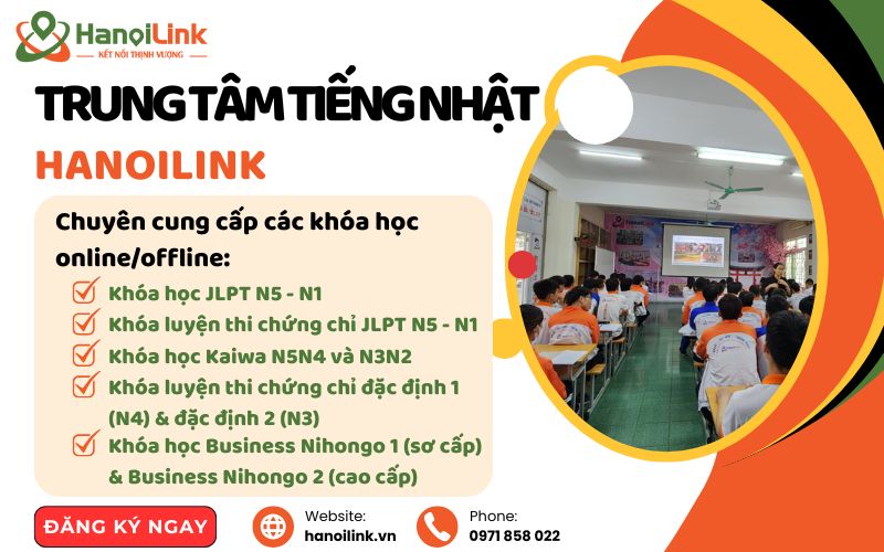 trung tâm tiếng nhật hà nội Hanoilink