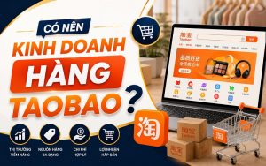 có nên kinh doanh hàng Taobao