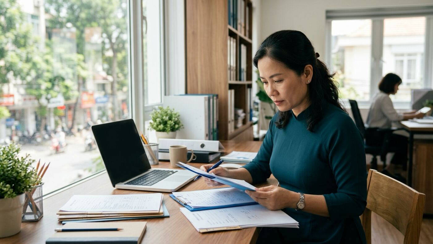 Chuyên viên lọc hồ sơ du học giúp hiểu AI agent là gì